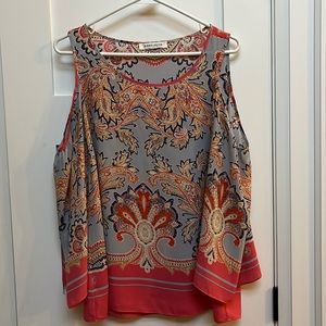Boho Cold Shoulder Blouse